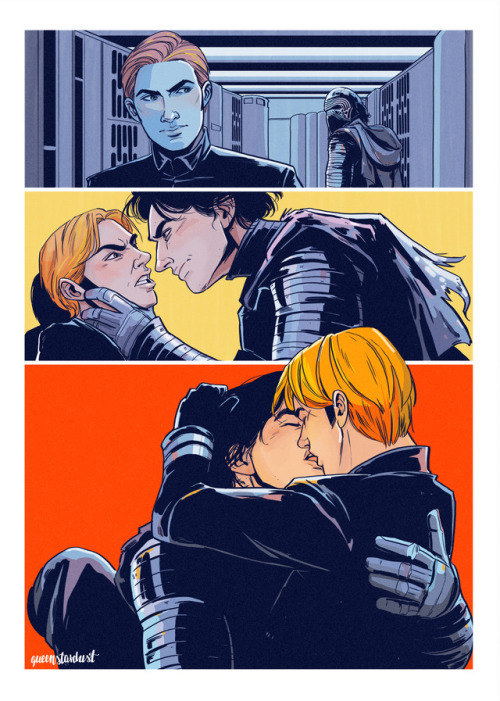 queenstardust:This is my submission for the Kylux Anthology, which I did back in april. I have no id