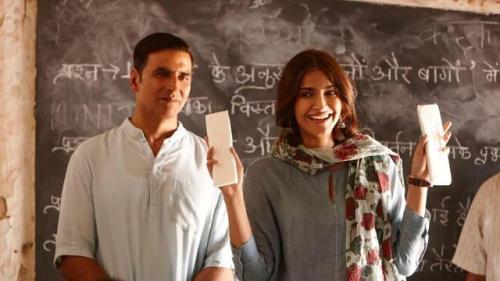 Padman Lakshmi is a newly married welder who causes a stir in his East Indian village when he tries 