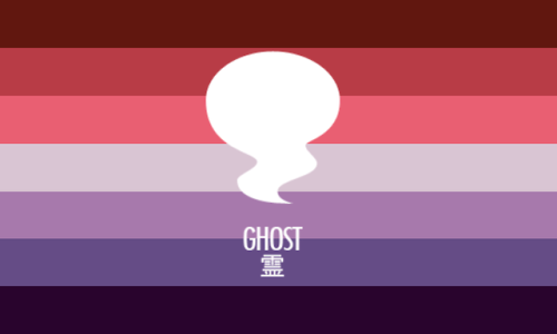 wuvsbian:Ghost, Psychic, and Dark type Lesbian Flags ♥All the ‘creepy’ types together!  I’m working 