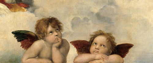 artisticinsight:  Putti Putti have been a common motif within art history, depicted as chubby (often winged) baby boys. While many mistakenly interpret them to be cherubs, they are different and represent different things. Putti hold various connotations