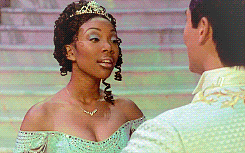 biryani-barbie:culturaldisney:Cinderella arrives at the ball.this movie was so importantwe had black