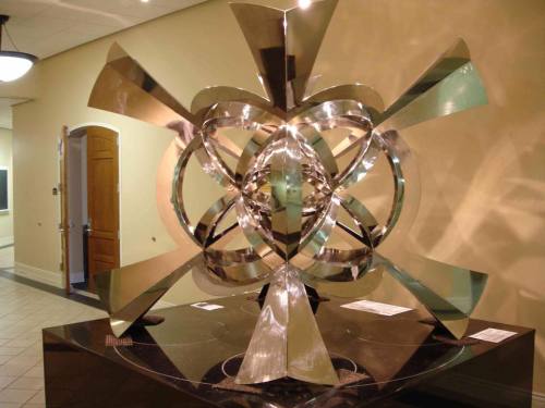 curiosamathematica: The majestic “Octacube”, located at The Pennsylvania State Univ