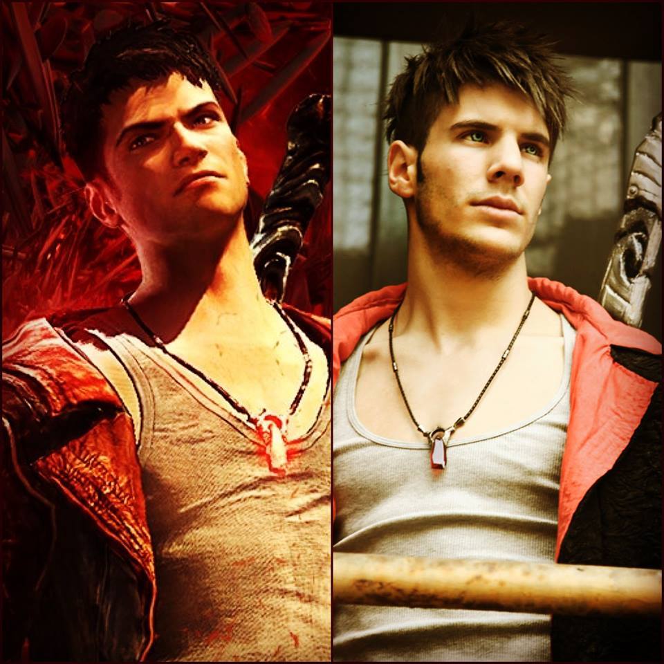 gaymerwitattitude:  Gaymers behold, The Real Live “Dante from DmC”! This Cosplayer