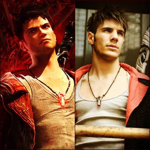 gaymerwitattitude:  Gaymers behold, The Real Live “Dante from DmC”! This Cosplayer is absolutely awesome and really has pulled off Dante’s look very well. His name is “Giulio Nardozzi“ and he’s from Italian descent and he’s really hot. Besides