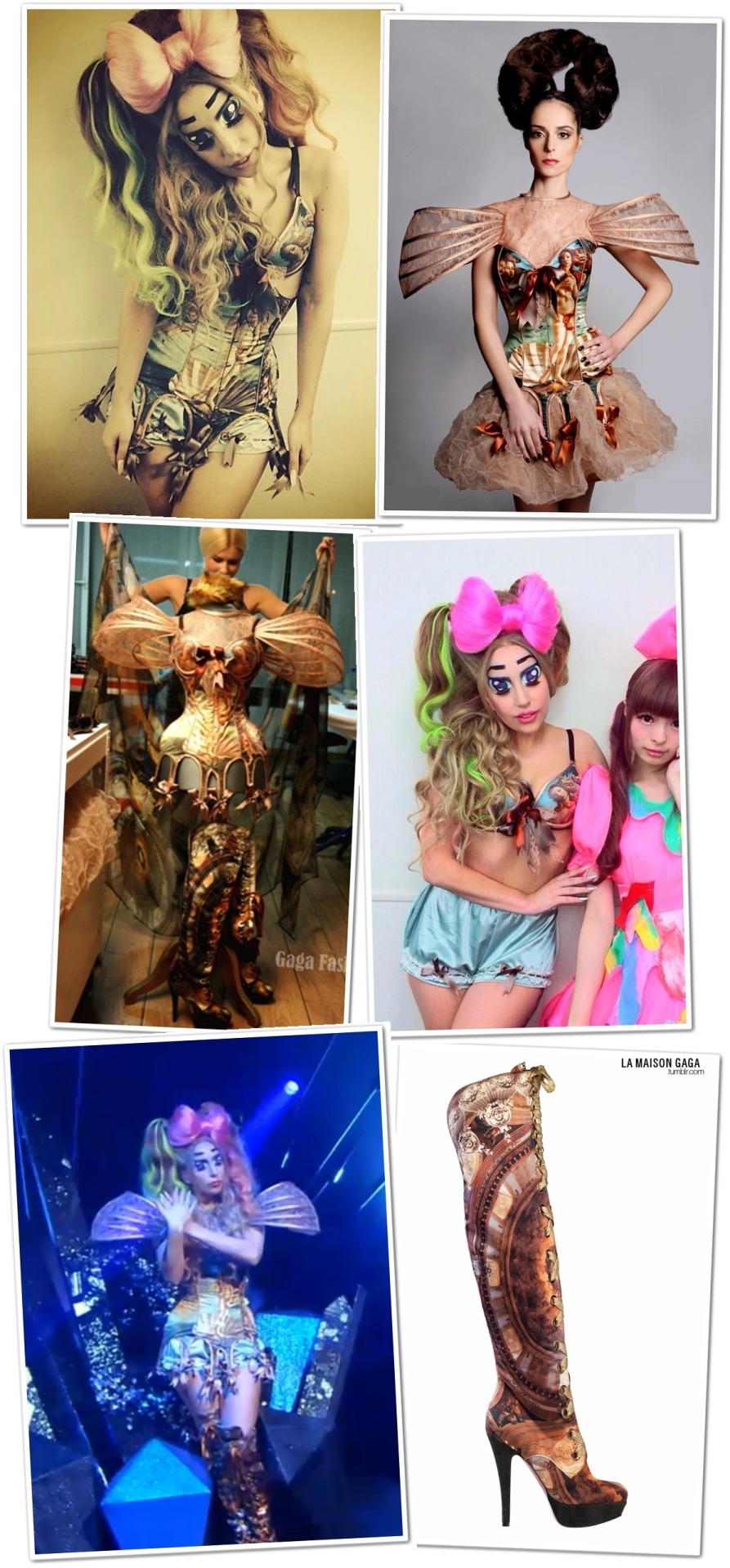 LA MAISON GAGA — BACK IN TIME: LADY GAGA IN KANSAI YAMAMOTO & NIIMI