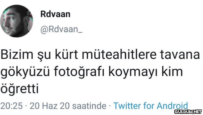 Rdvaan @Rdvaan_ Bizim şu...