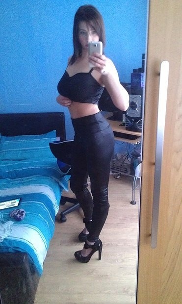 kinkykirstyglasgowtv:  Charlene from Glasgow. I want my girl cock inside her x