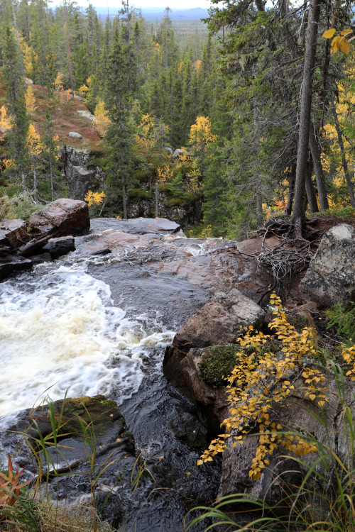 Yxingåfallet in Dalarna, Sweden. One of the most wonderful places I’ve ever been to. 