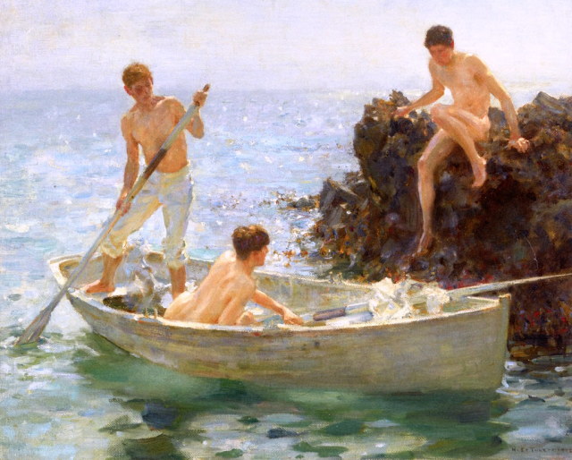 hydrogen12:&ldquo;The Bathing Cove&rdquo; by Henry Scott Tuke