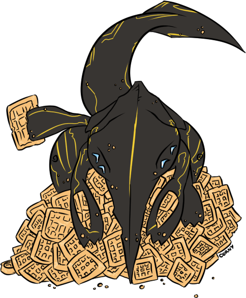cornbobness:  Kaiju Krunchies all contain selected meat and wholesome grain Onibaba