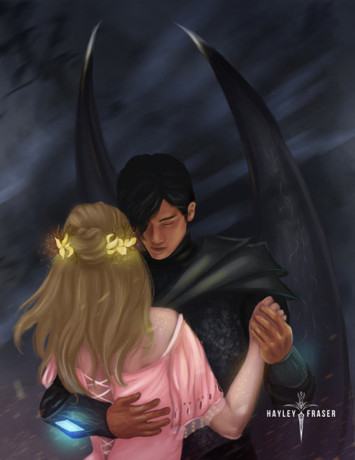 hayleyfraserart: The Fawn &amp; The Shadowsinger Where can I go?When the shadows are calling?Sha