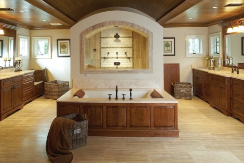 Bathtub Woodwork