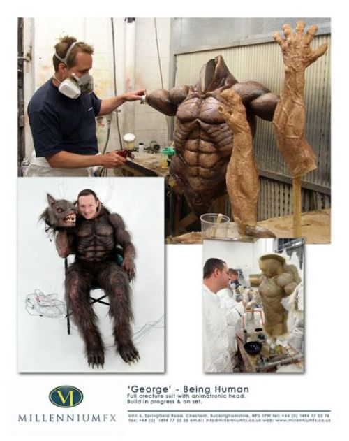 ‘George’ from BBC’s Being Human. It’d be cool to visit that FX Studio in the
