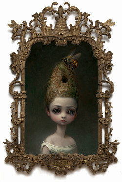 Wonderkiddy:  Queen Bee (#105) Painting By Ⓒmark Ryden See More Works Of Mark Ryden