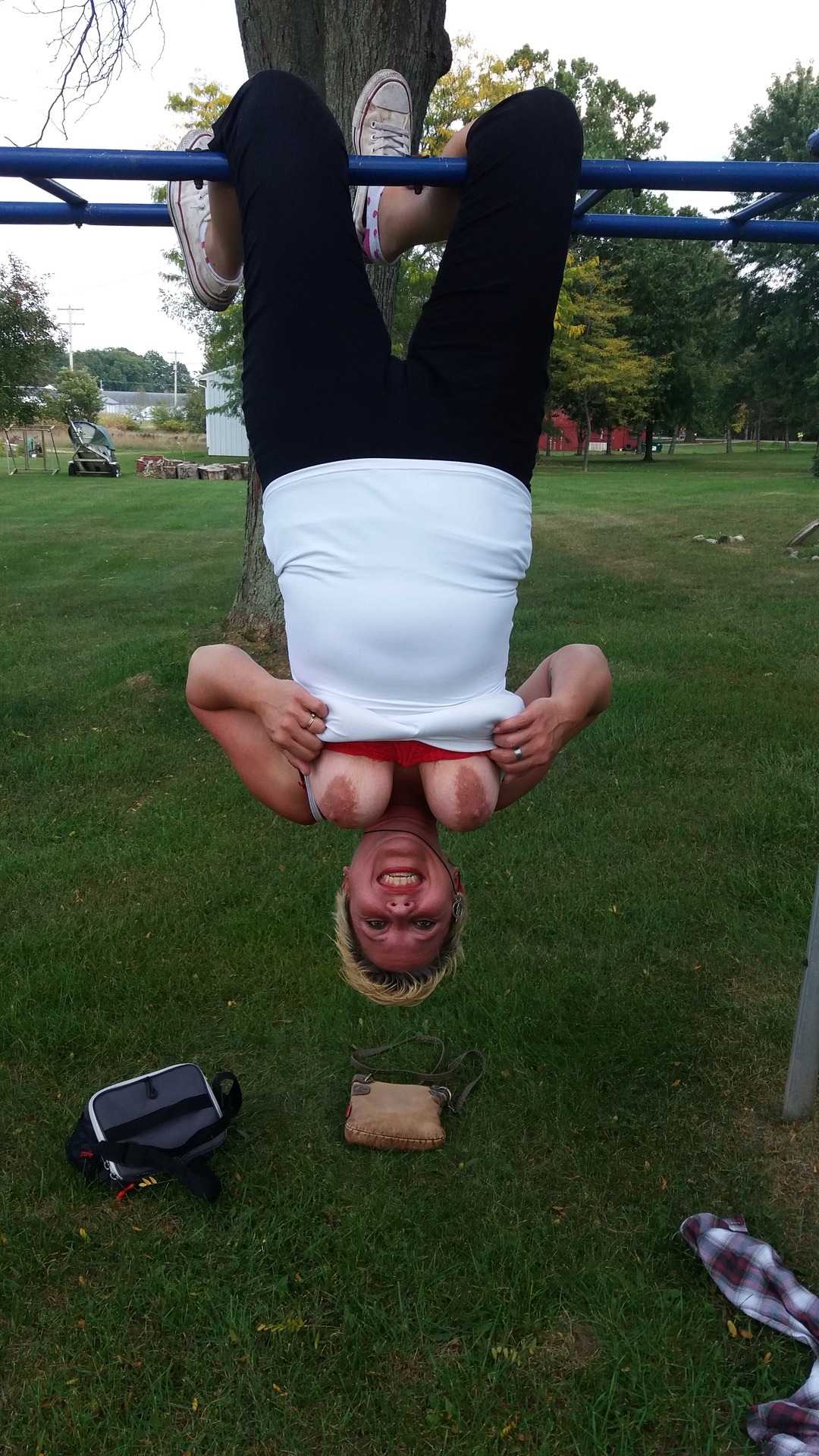 jokynaughty:  Turn that frown upside down!