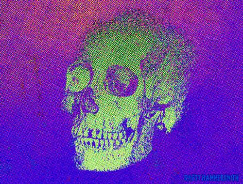 like a ghost in snow