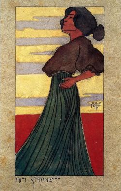 womeninarthistory:  On the Beach, Egon Schiele