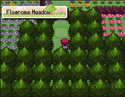 new-mauville:  I started to miss sprites, so I’m replaying Platinum. Floaroma Meadow