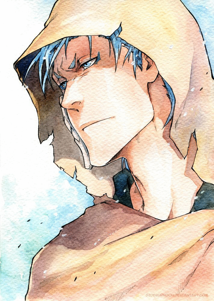 mugenalee:  She draw Grimmjow so perfectly! I love her work so much=&gt;http://sideburn004.deviantart.com/