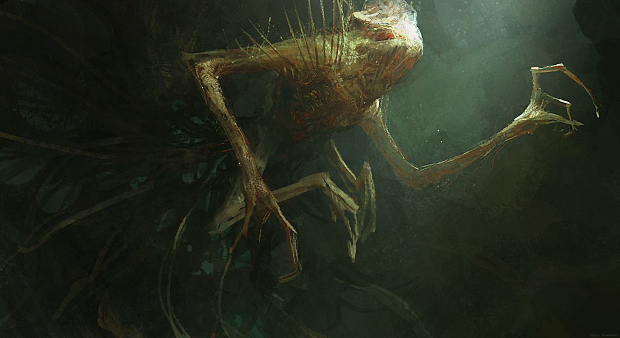 cinemagorgeous:  Bizarre creatures by Alexander Mandradjiev.  