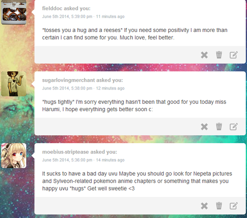     you&rsquo;re all so very sweet, i truly appreciate you all being worried