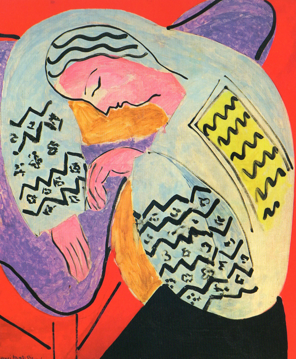 subwaytiles:  Henri Matisse, different perspectives on the Romanian blouse 