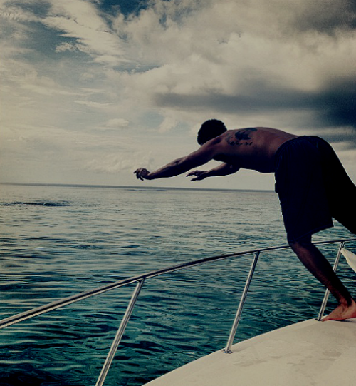 abeltesfaye-xo:  Drake vacationing in Turks and Caicos, 2012. 