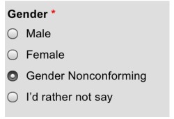 topitmunkeydog:  rosebushprince:Shoutout to LUSH for having an option for gender nonconforming/nonbinary umbrella people in their survey you the real MVPlast summer in avignon i was at a lush store w/ my sister &amp; mother and my mom asked if they had