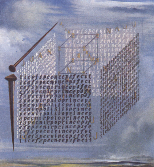 artist-dali: A Propos of the ‘Treatise on Cubic Form’ by Juan de Herrera, Salvador Dalih
