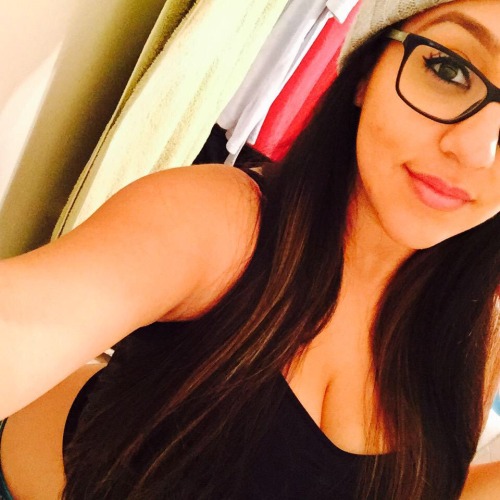 Babe in glasses