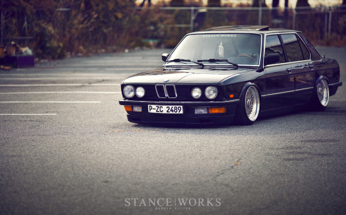 tastecannotbebought:  ayegurl:  Go check out Jeremy Whittle’s 1JZ-Powered BMW E28 over on StanceWorksCourtesy of Mike Burroughs and Andrew Ritter 8|  Make sure to go check this out! A current update on my car and a good read put together by Mike and