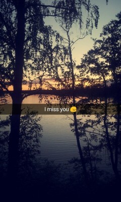 ch-a-s-i-n-g:  I miss you… 