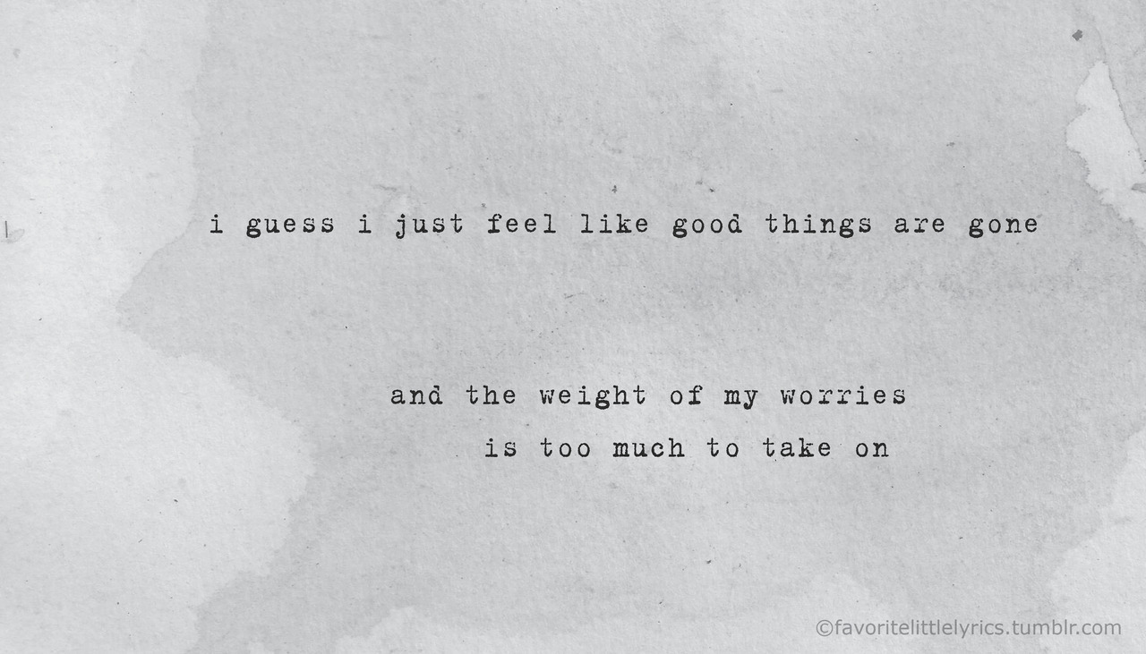 favorite little John “I Guess I Just Feel