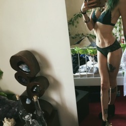 ouijaye:  In a bad mood? Take pics in ur fave undies.   ❂ instagram.com/spookyjaye ❂