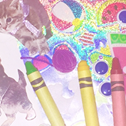 sensorykitty:kidcore moodboard