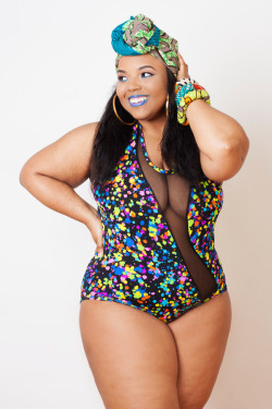 candiikismet:  diamondfangedbarbarian:  bigbeautifulblackgirls: The peekaboo II swimsuit from naKIMuli: America’s Funky Sweetheart  #BBBG on Facebook &amp; Instagram  Send all advertising and designer collections to bigbeautifulblackgirls@gmail.com