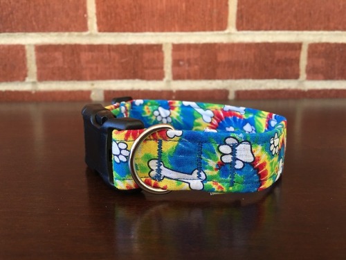 New in the store: Woofstock!Laps For Naps collars are handmade using soft cotton fabric and polyprop