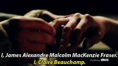 fponthedl:  &ldquo;I, James Alexander Malcolm MacKenzie Fraser.&quot;  Preview