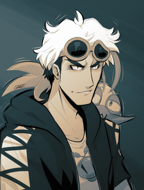 Guzma doodle from 2019