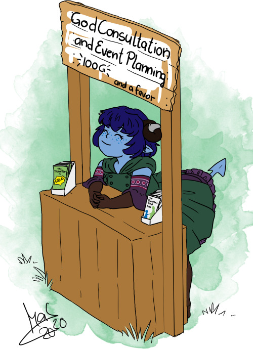 Jester got a new business.Twitter: DottedMelonART Support me by buying me a Ko-Fi ❤️ ❤️ ❤️