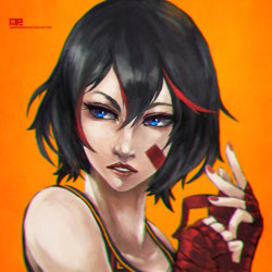 Ryuko Doodle by MonoriRogue 