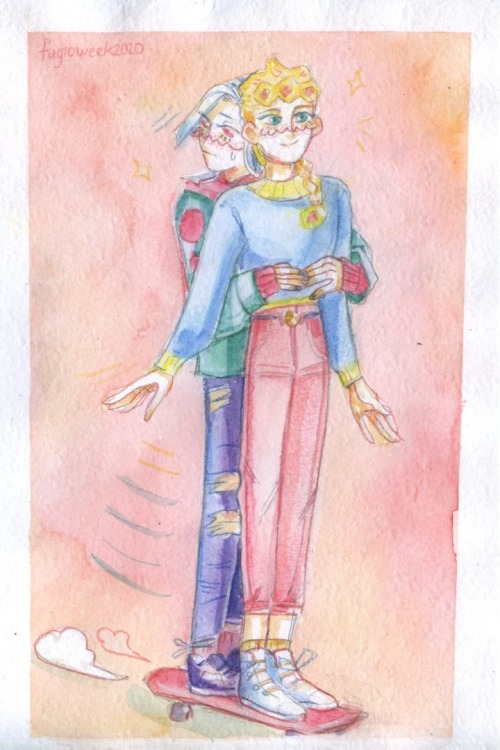 I can’t believe I never posted the fugio week watercolors here????