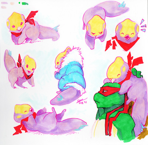 hamsterandturtlesoup:Some marker sketches of Best Girl just because