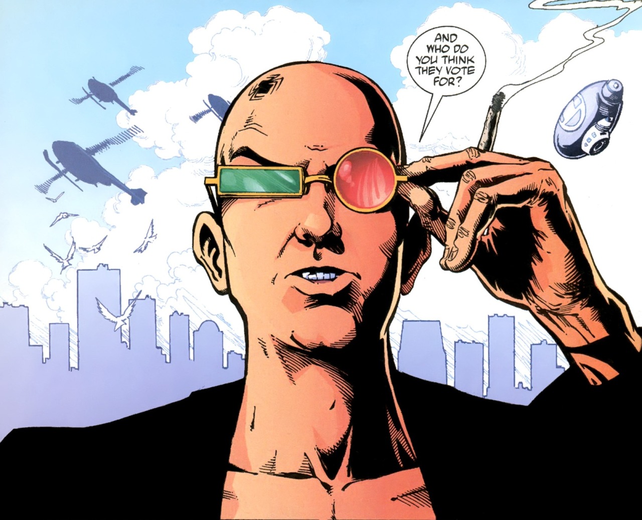 filipfatalattractionrblog:  Transmetropolitan #25 by Warren Ellis and Darrick Robertson.