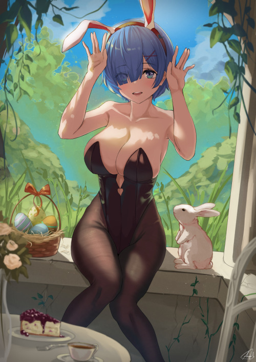    Title: Rem   Artist: Nev   Source: pixiv.net/artworks/88918481/Permission: ✔RGDiscord: discord.gg