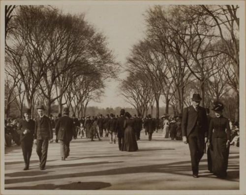 vintageeveryday:Fascinating pictures of New York City from the 1870s to 1930s with Google Street Vie