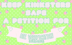 keeping-kinksters-safe: angrysmoll:  jayslittlesweetthing:  little-disney-freak:  dirtylarge:  dirtylarge:  As many of you know, minors and supporters in kink have become an overarching problem here in the community. Tumblr has refused to take action
