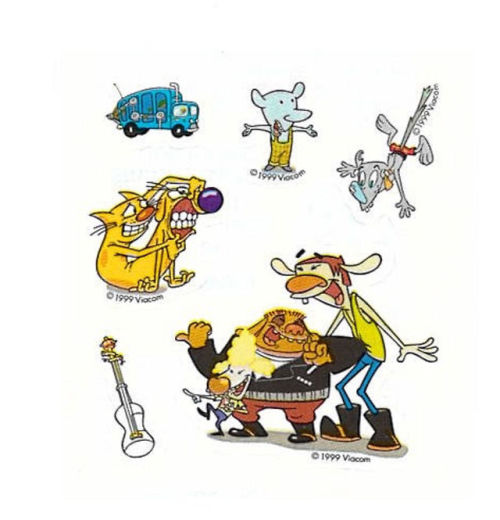 CatDog stickers from 1999