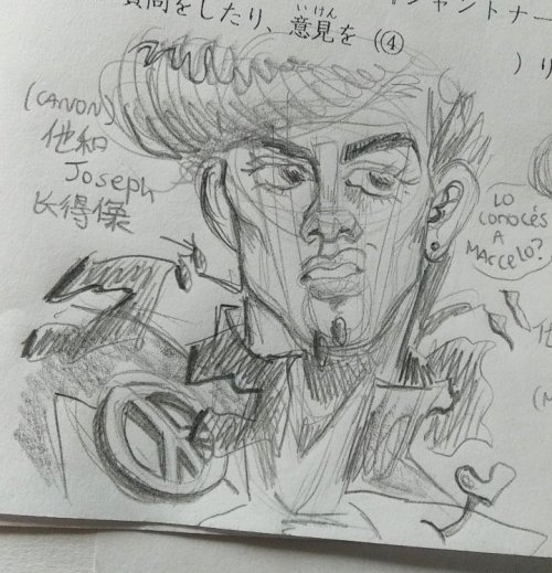 josuke doodles from early 2021