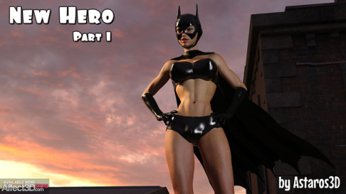 affect3d-com:  There’s a New Hero in town and she’s a dickgirl!The latest release from Astaros3D is New Hero, part 1! https://goo.gl/soshRFNew Hero introduces not one, but two distinct sex scenes for us to enjoy – and even better – not one, but